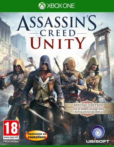 XBOXONE ASSASSINS CREED UNITY SPECIAL EDITION